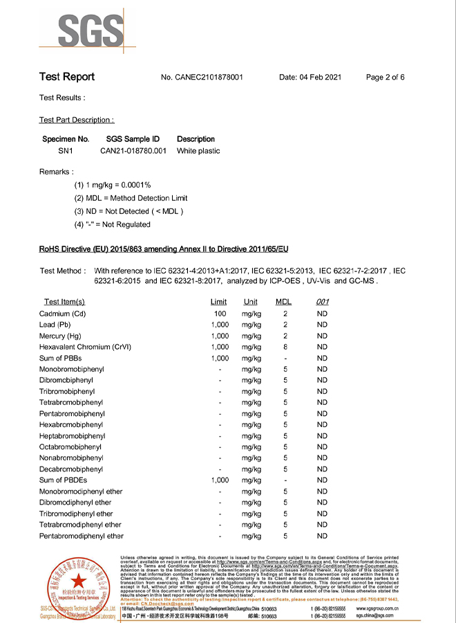 Certifications